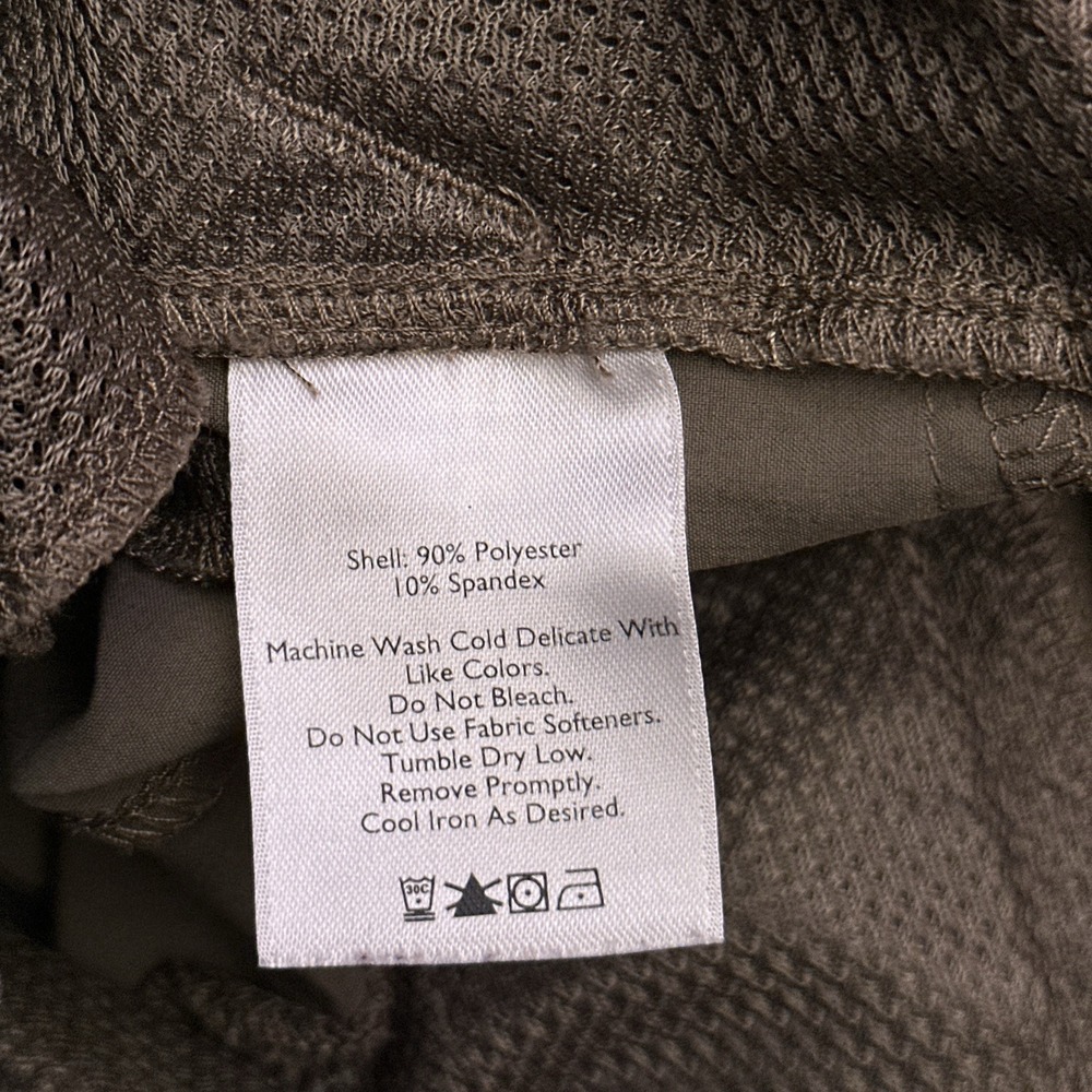 Eddie Bauer Travex Adventure Roll-Up Pants‎ Women's 10 Brown Mid-Rise Hiking - Picture 3 of 10